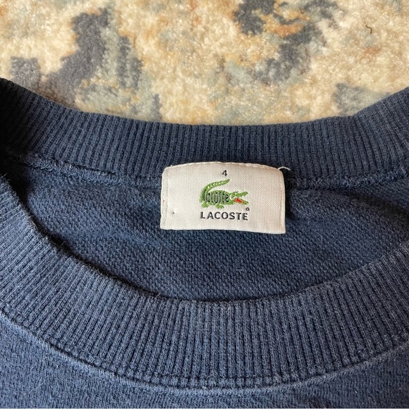 Lacoste Men's Navy Sweater (Made in Japan) - Picture 2 of 5